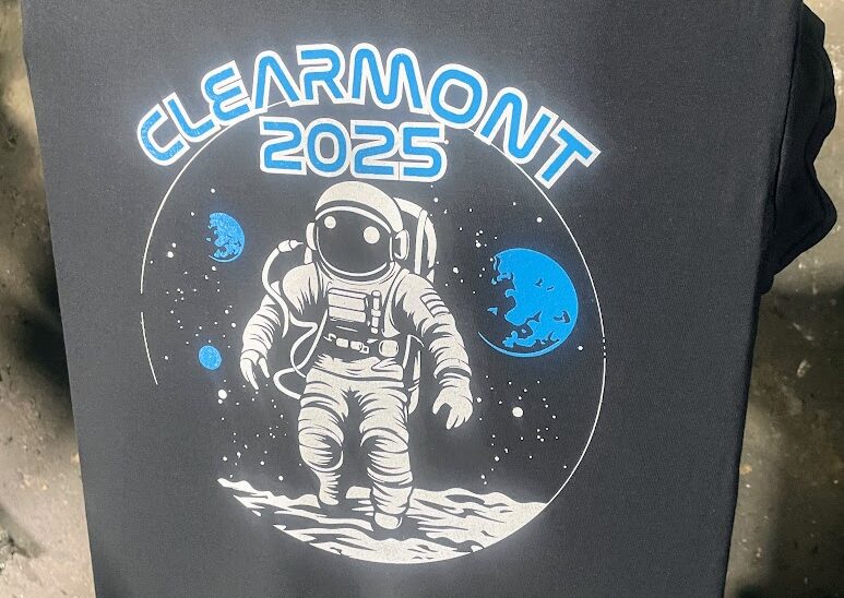 Finished custom screen printed apparel project by Risicato Designs