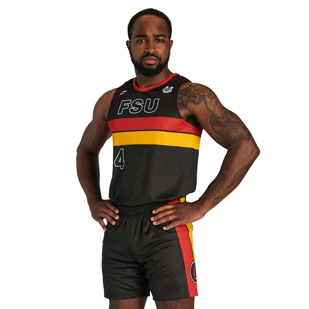 Champro JUICE Fitted Basketball Jersey custom sublimated team apparel front view