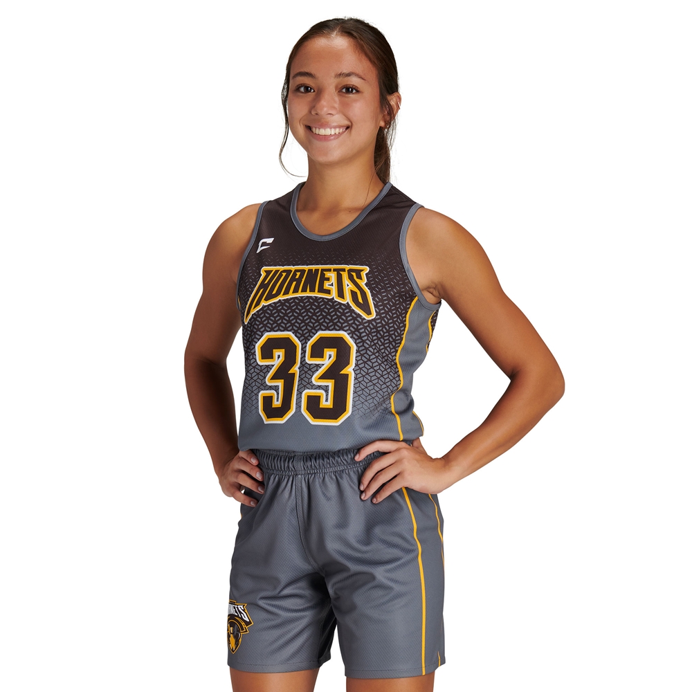Custom Juice Fitted Single-Ply Reversible Basketball Jersey(Womens