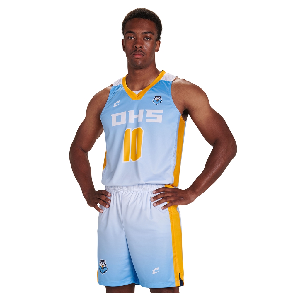 Champro Juice Prime Basketball Jersey custom sublimated team apparel front view