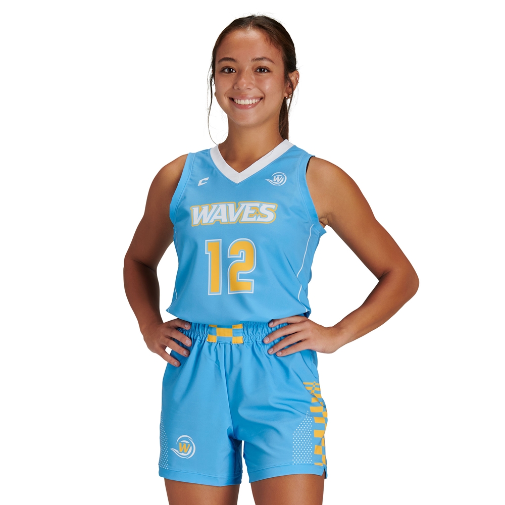 Custom Juice Fitted Stretch Woven Basketball Jersey JBBJ911W jersey image