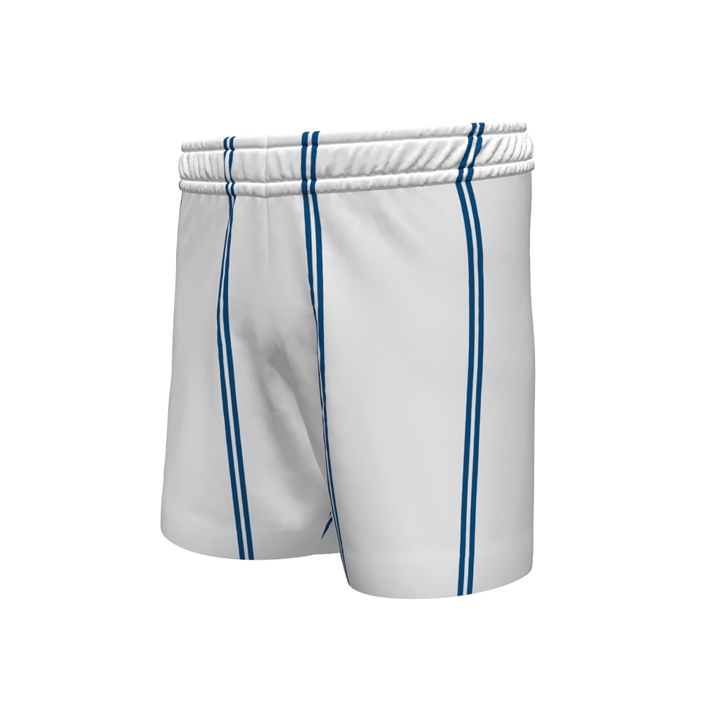 Champro JUICE Double Ply Reversible Basketball 5" Short custom sublimated team apparel front view