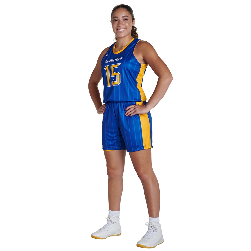 Custom Juice Double-Ply Reversible Basketball 7" Short JBBS317W jersey image