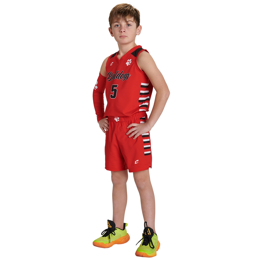 Custom Juice Stretch Woven Basketball 5" Short JBBS915Y jersey image