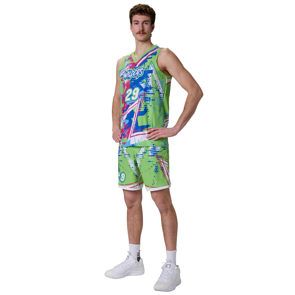 Custom Juice Volleyball 9" Stretch Woven Short JBBS919_VOLLEYBALL jersey image