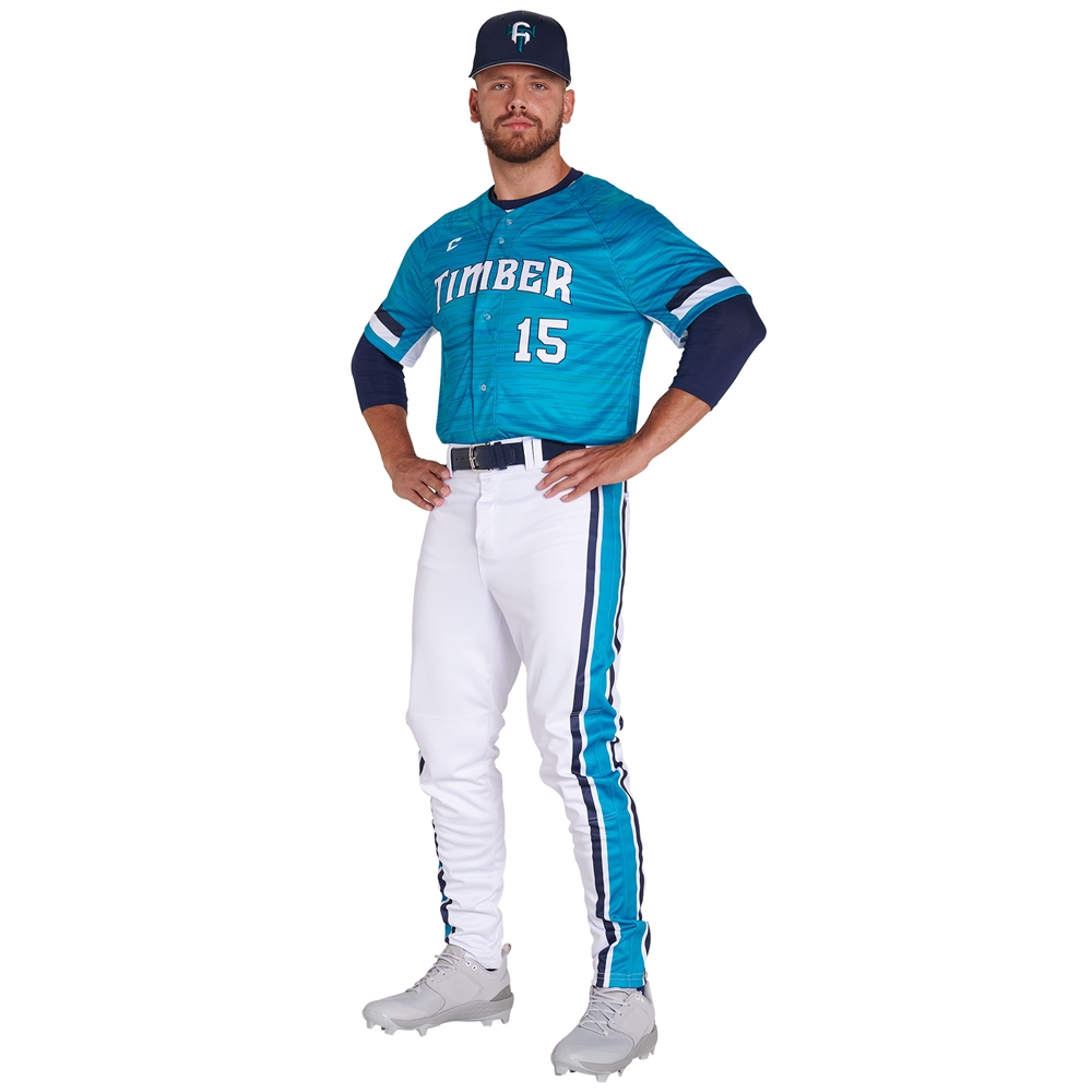 Champro Juice Tapered TALL Pant custom sublimated team apparel front view