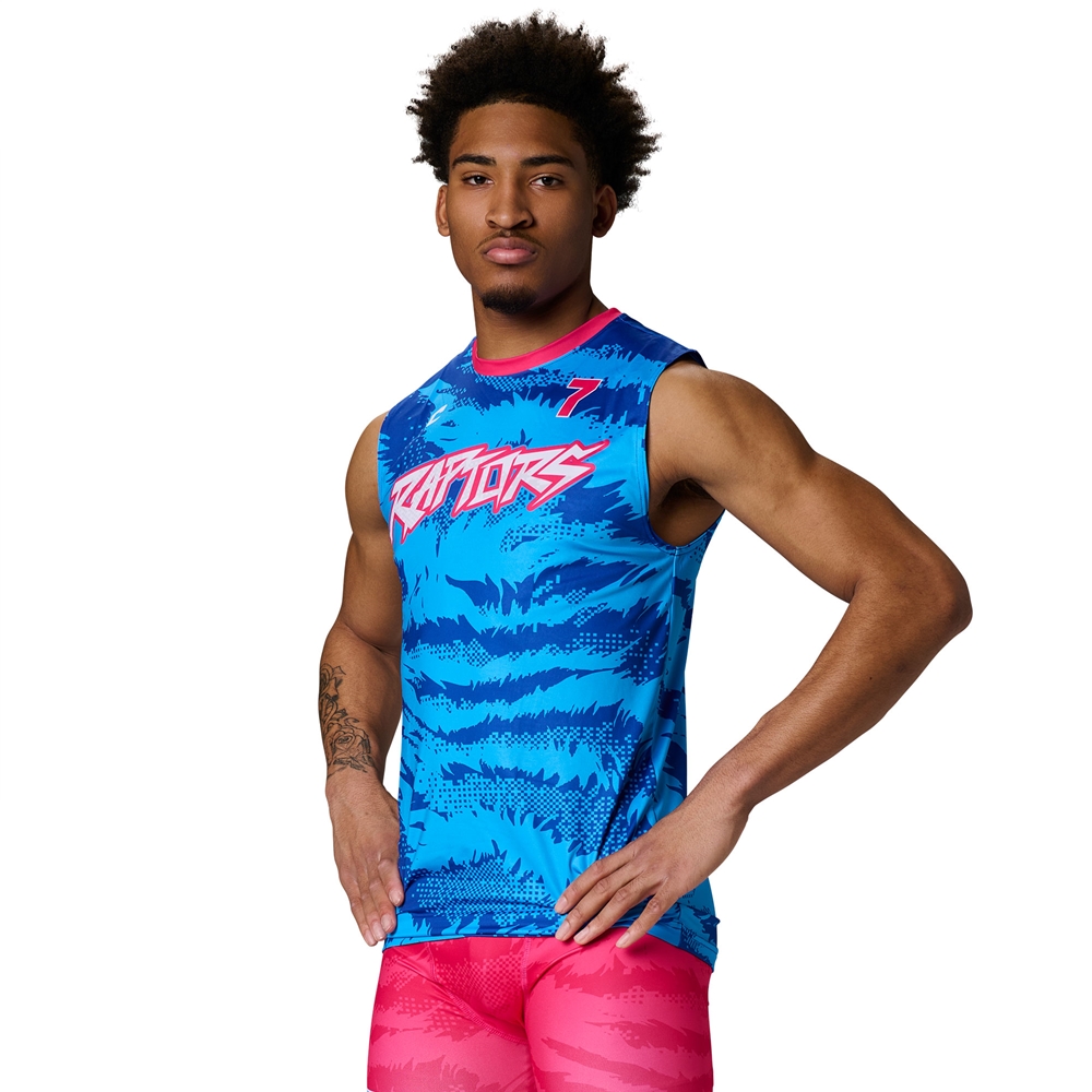 Custom Juice Crew Neck Sleeveless T-Shirt JBST8V_7V7 jersey image
