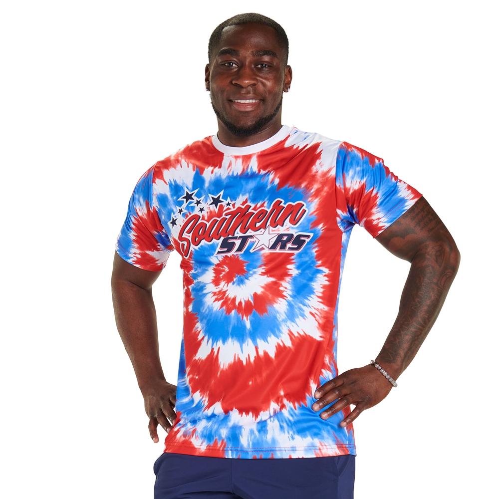 Custom Juice Crew Neck Short Sleeve T-Shirt JBST8_ALLAMERICAN jersey image