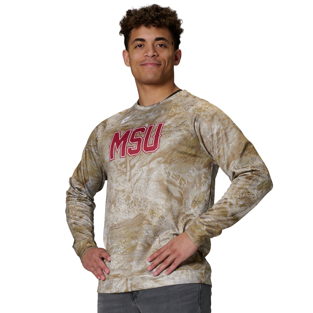 Custom Realtree® Pattern Juice Raglan Crew Pullover JFLC2_RT jersey image