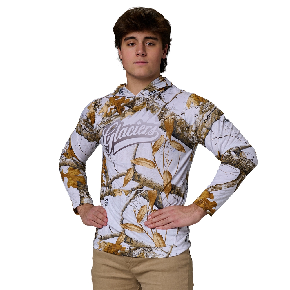 Custom Realtree® Pattern Juice Long Sleeve T-Shirt Hoodie With Pocket JFLH4P_RT jersey image
