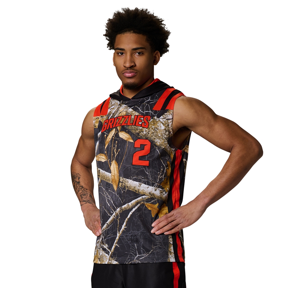 Custom Realtree® Pattern Juice Sleeveless T-Shirt Hoodie JFLH5_RT jersey image