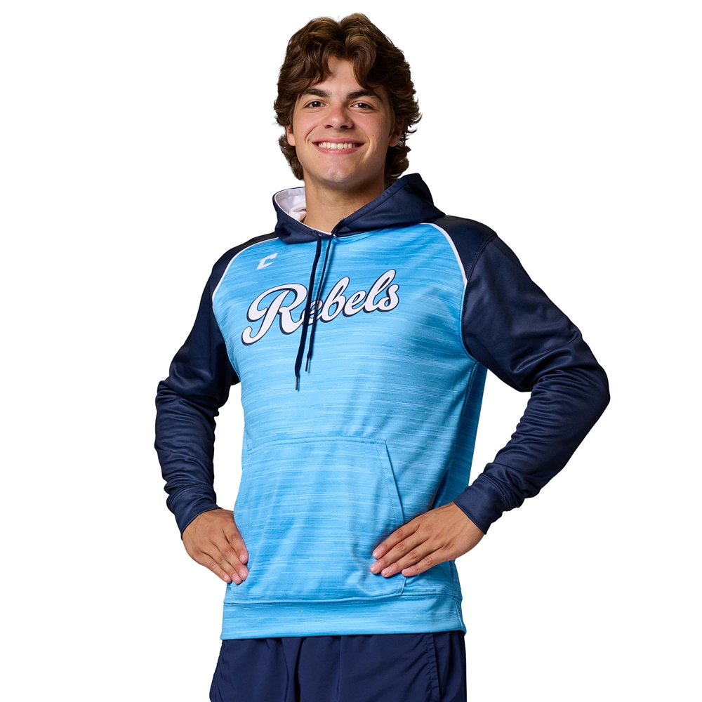 Champro Juice Classic Hoodie custom sublimated team apparel front view