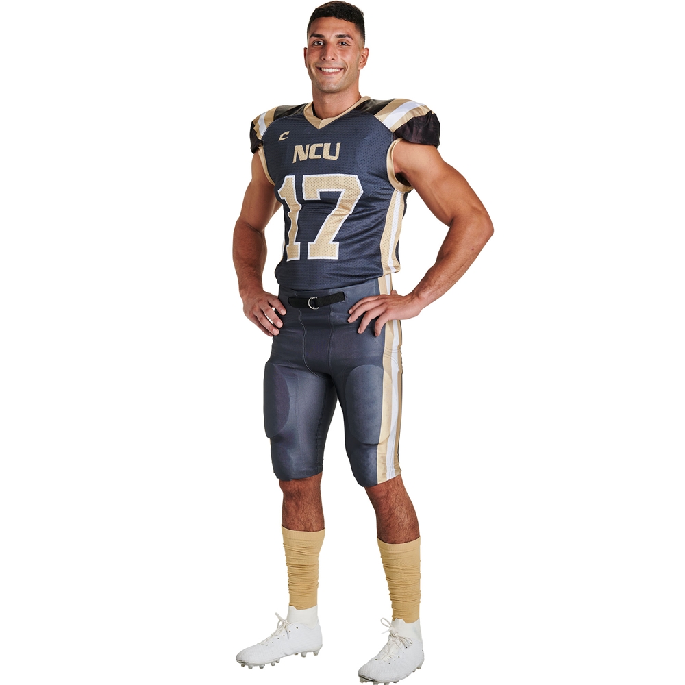 Champro JUICE Integrated Football Pants custom sublimated team apparel front view