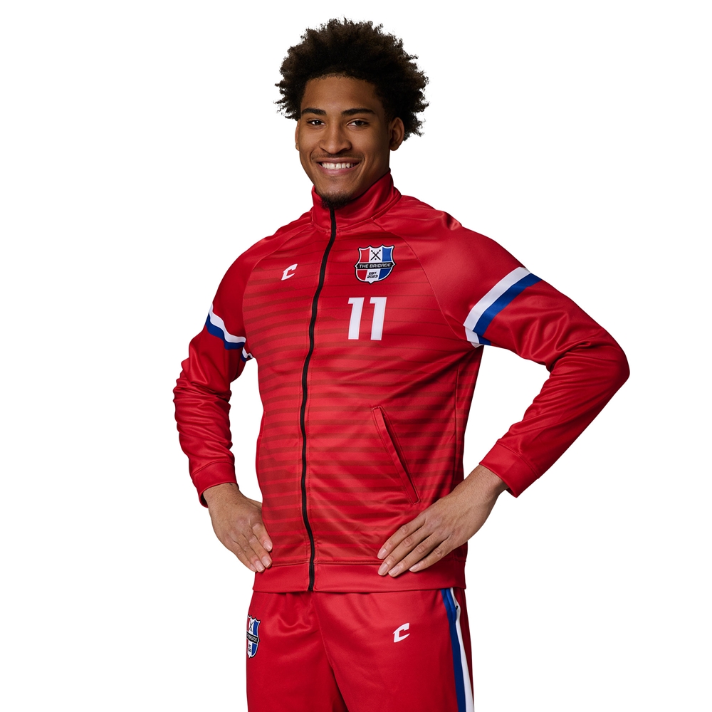 Champro JUICE Full Zip Jacket custom sublimated team apparel front view