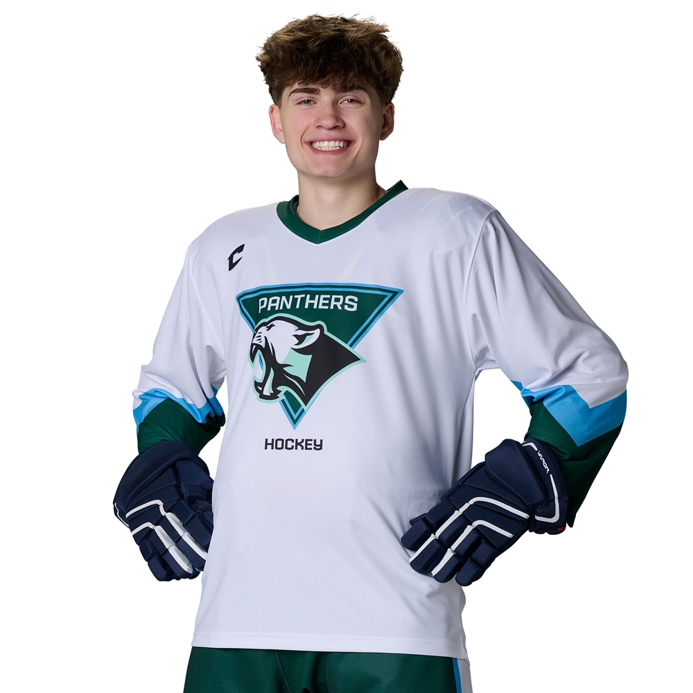 Champro JUICE Practice Hockey Jersey custom sublimated team apparel front view