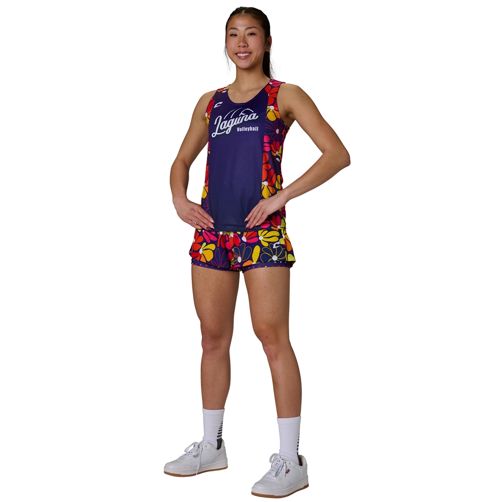 Champro JUICE Stretch Woven Short with Liner custom sublimated team apparel front view
