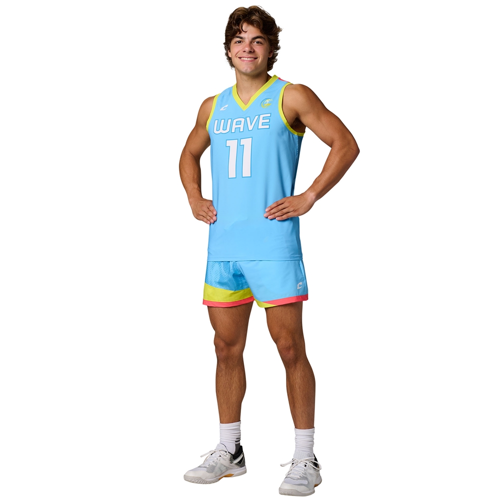 Custom Juice Stretch Woven Short With Lining JMSS11_VOLLEYBALL jersey image