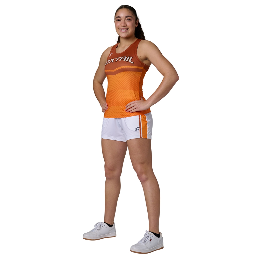 Champro Juice Multi Sport Pocketed Short with 4" Inseam custom sublimated team apparel front view