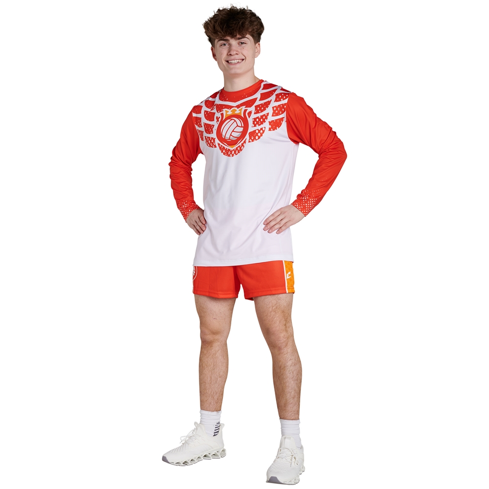 Champro JUICE Multi-Sport Loose Short with 5" Inseam custom sublimated team apparel front view