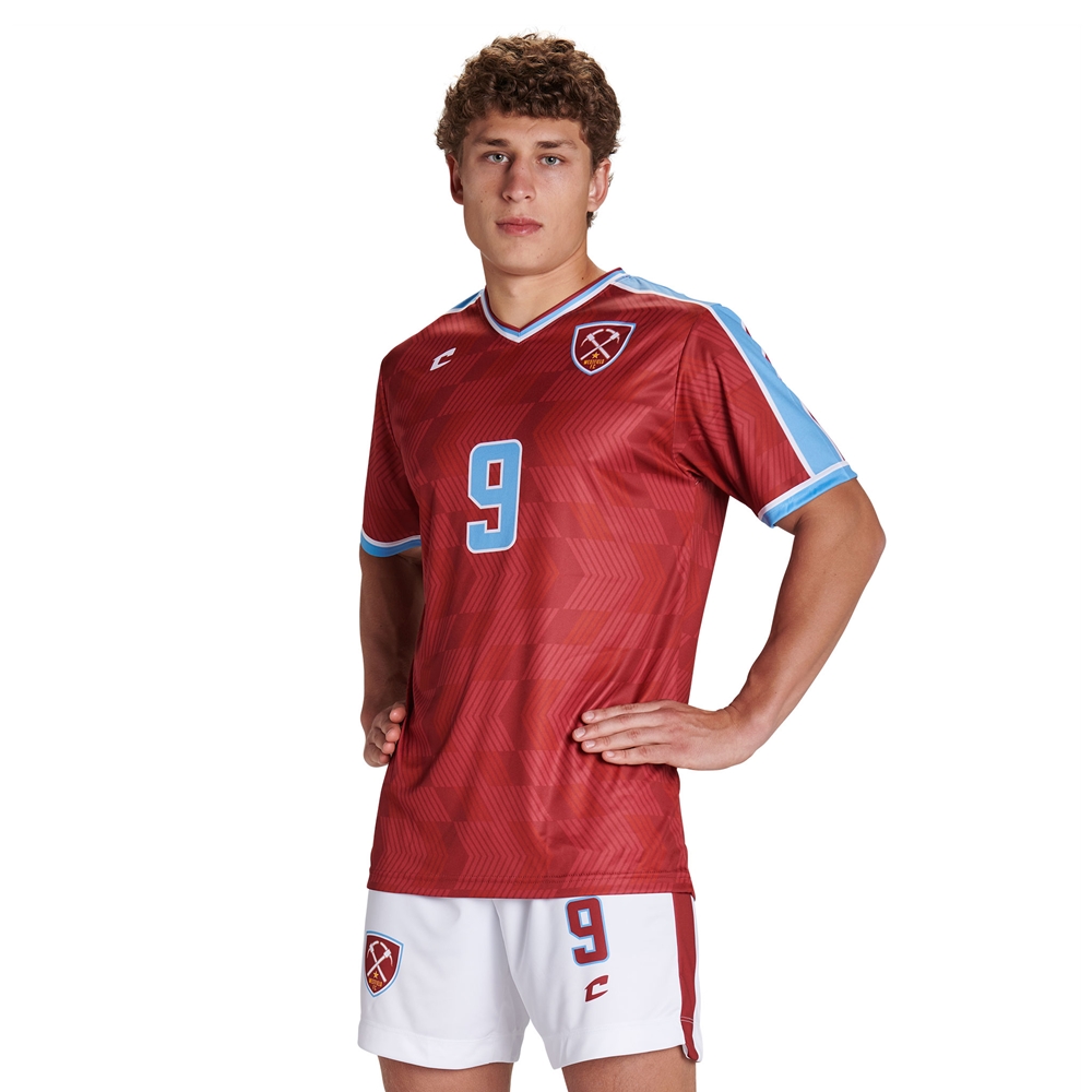 Custom Juice V-Neck Short Sleeve T-Shirt JMSV1_SOCCER jersey image