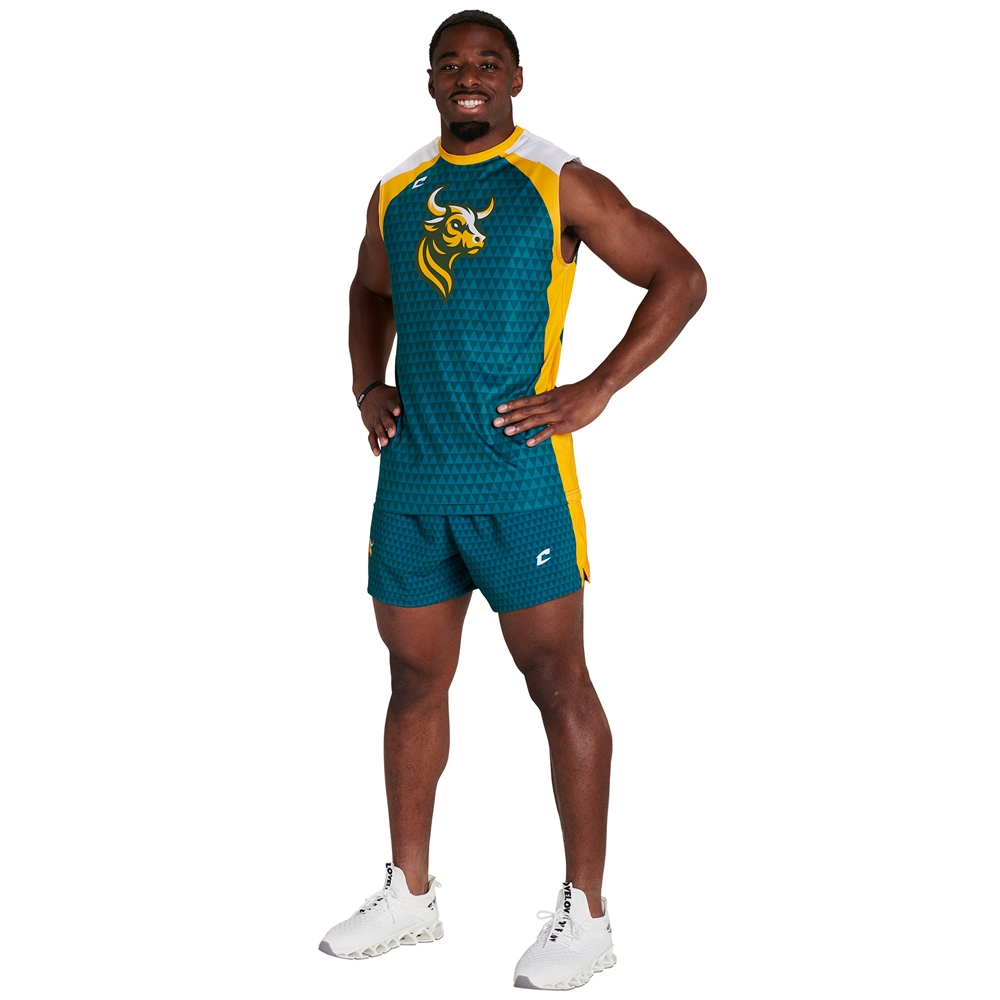 Champro JUICE Woven Short custom sublimated team apparel front view