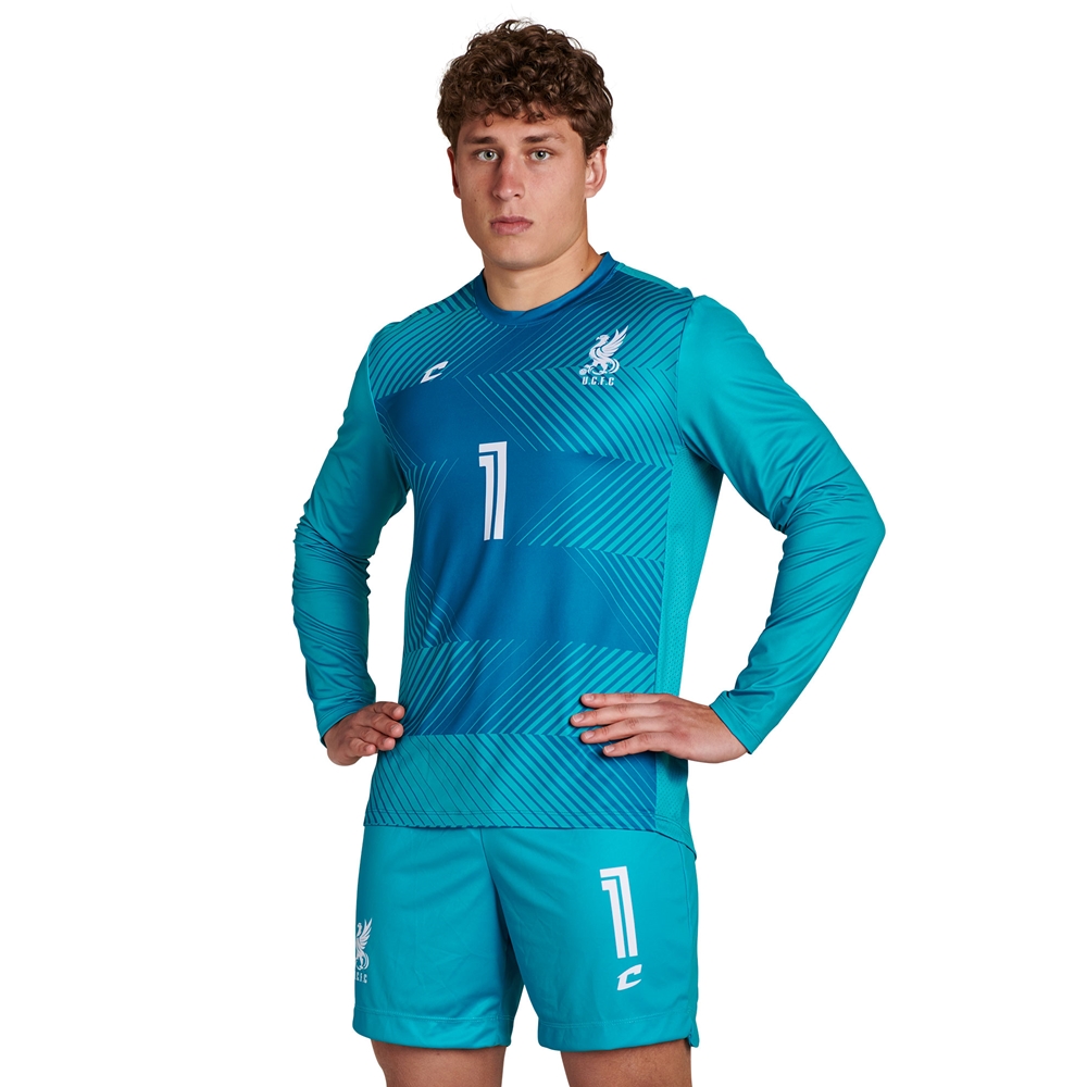 Champro JUICE Goalkeeper Jersey custom sublimated team apparel front view