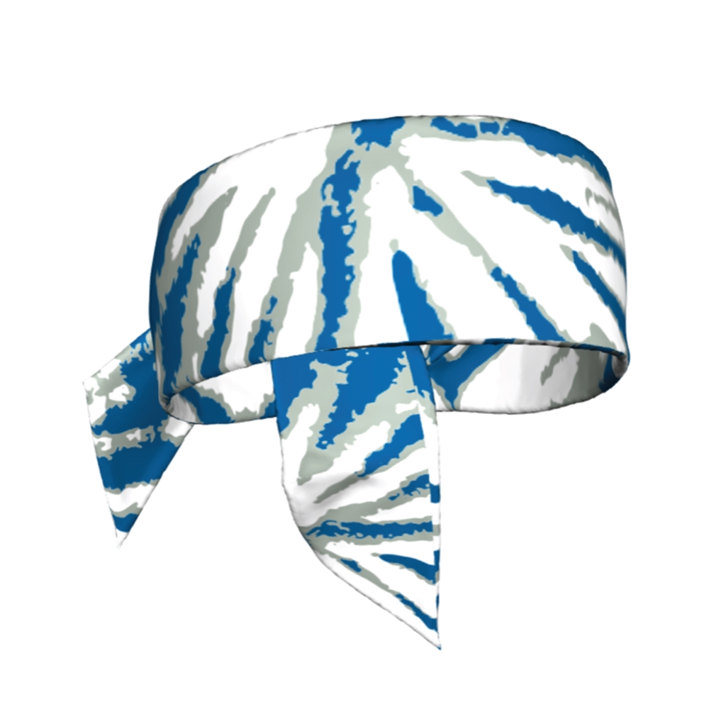 Champro Juice Tie Headband custom sublimated team apparel front view